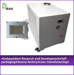 좋은 가격 디스크 모양의 UV LED 경화 시스템 385nm 395nm 10000-15000MW/Cm2 온라인으로